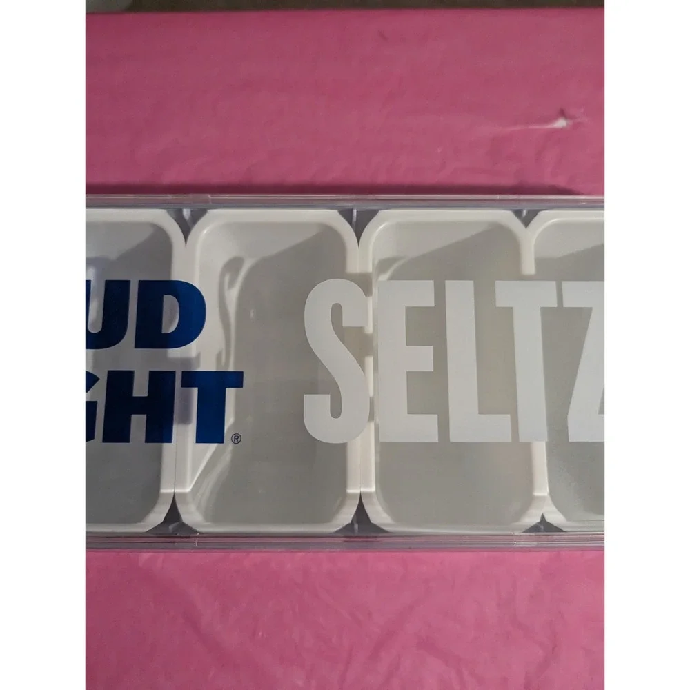 BUD LIGHT‎ SELTZER restaurant bar man cave oranges lemons condiment holder tray